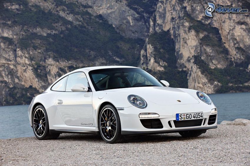 Porsche 911, rocce