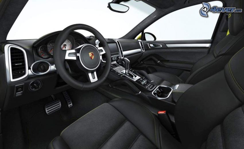 Porsche Cayenne, interno