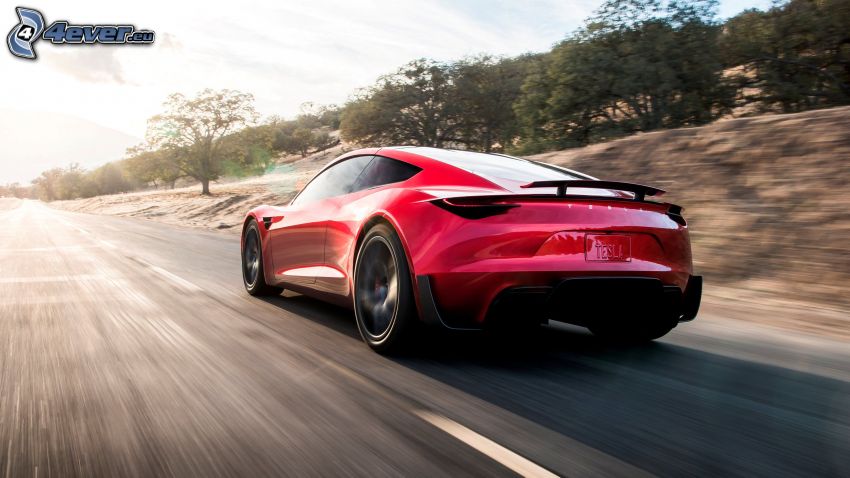 Tesla Roadster 2, velocità