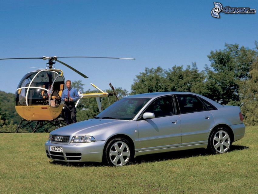 Audi S4, 1998, elicottero personale