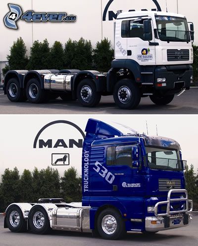 camion, MAN, magnum