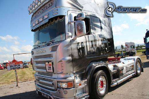 Scania, truck, camion, auto, tuning