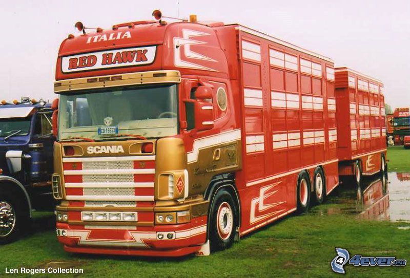 Scania R620 NL Red Hawk, camion