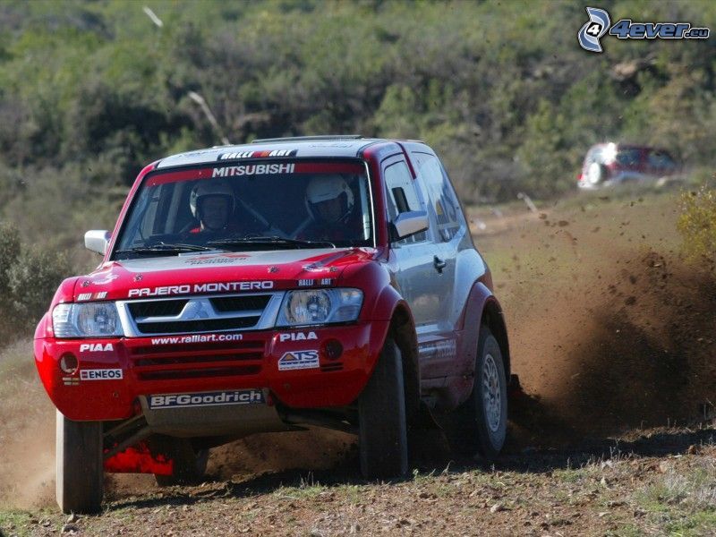 Mitsubishi Pajero, rally