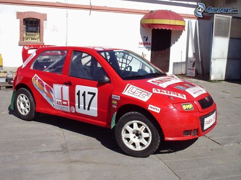 Škoda Fabia, rally