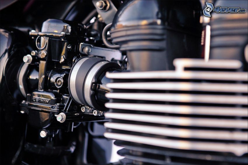 Triumph Bonneville CRD18, motore