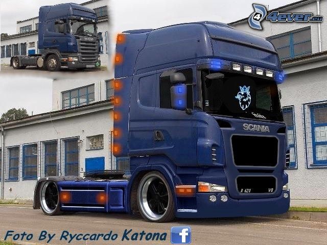 Scania virtual tuning