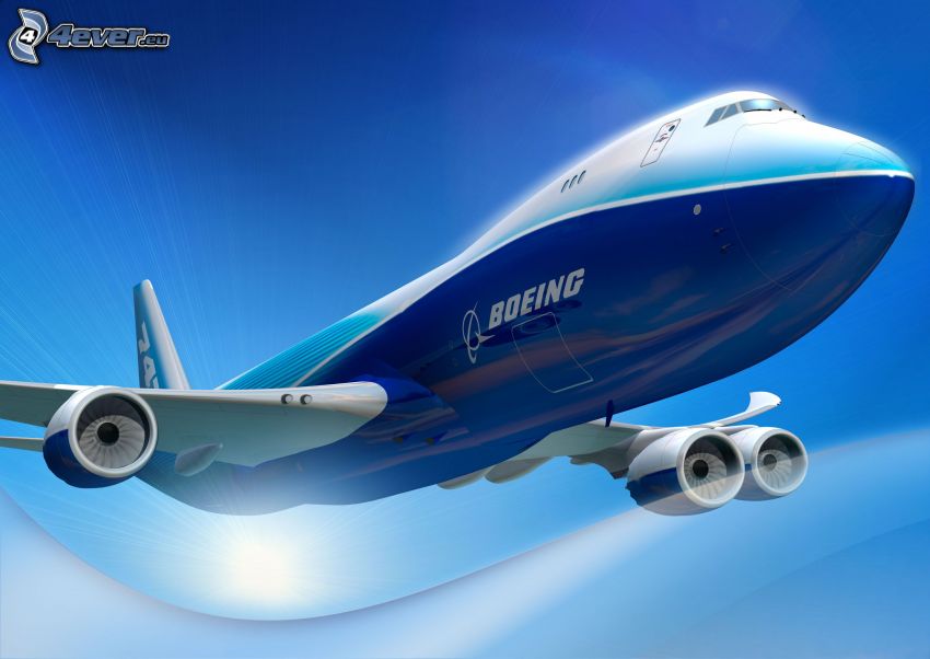Boeing 747 Dreamliner, concetto, aereo