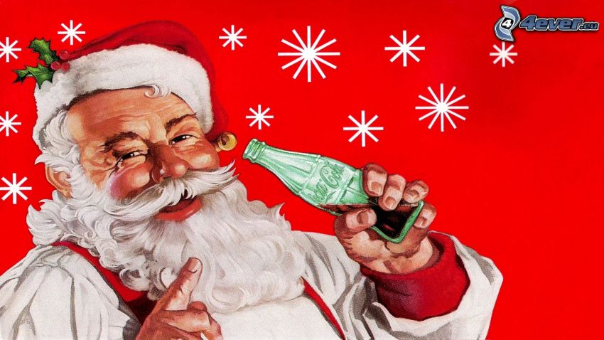 Coca Cola, Babbo Natale