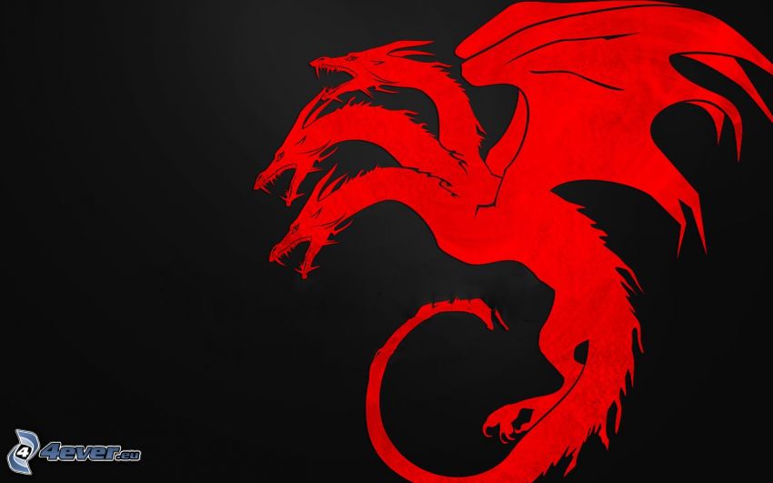 dragone rosso