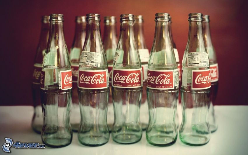 Coca Cola, bottiglie