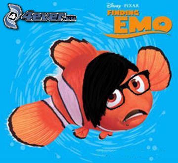 Finding Emo, Alla ricerca di Nemo, parodia