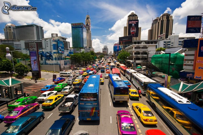 Bangkok, strada