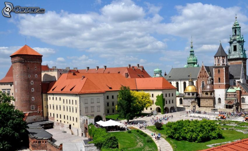 Castello di Wawel, Cracovia, cortile