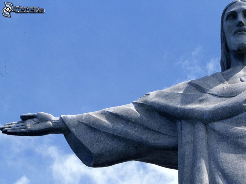Gesù a Rio de Janeiro, statua