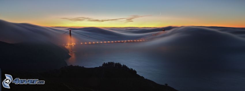 Golden Gate, inversione termica