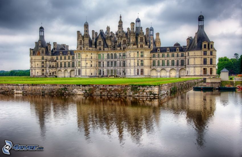 Chateau Chambord, Cosson, HDR
