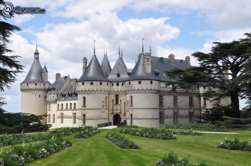 Château de Chaumont, giardino