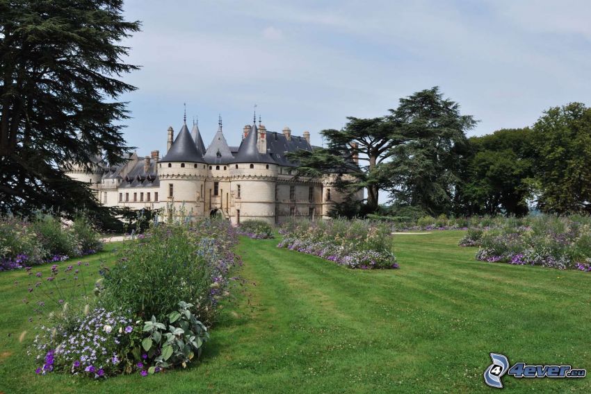 Château de Chaumont, giardino