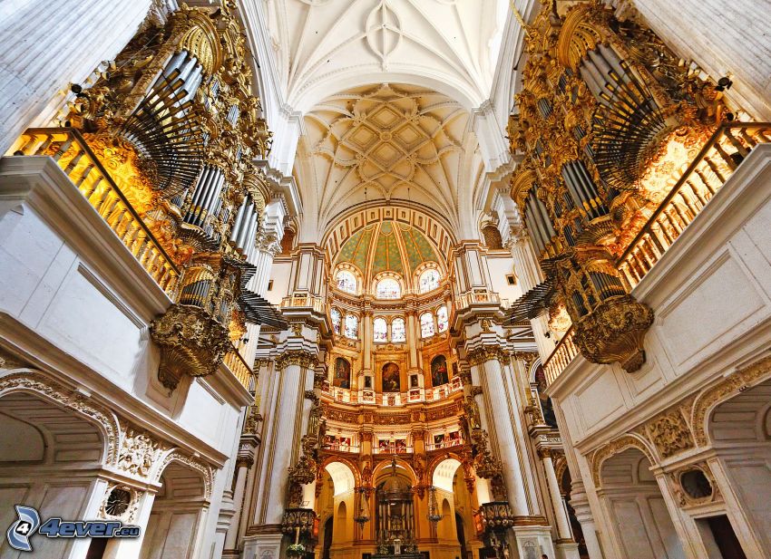 Granada Cathedral, soffitto, arco