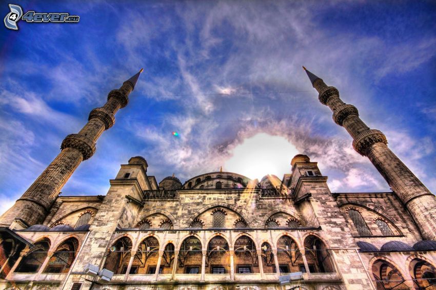 moschea, HDR