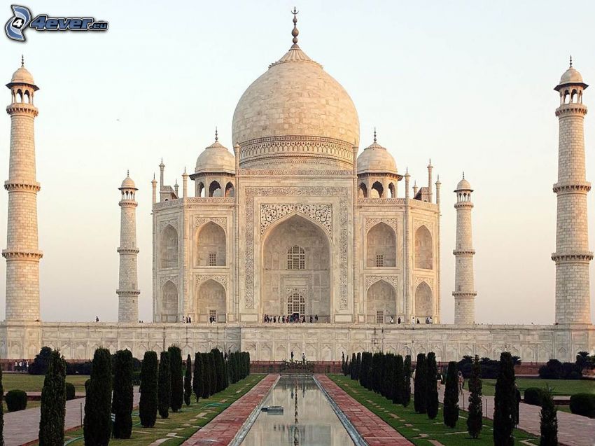 Taj Mahal, parco