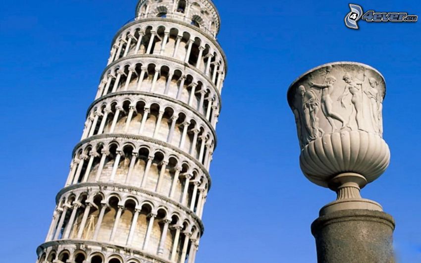 Torre pendente di Pisa, Italia