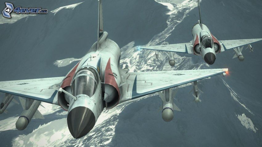 Ace Combat 6, aerei da caccia