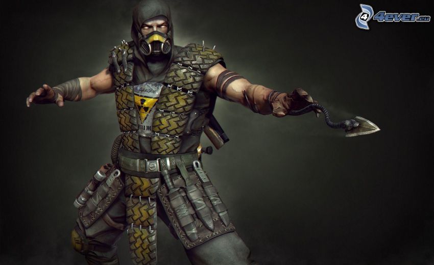 Mortal Kombat, guerriero fantasy