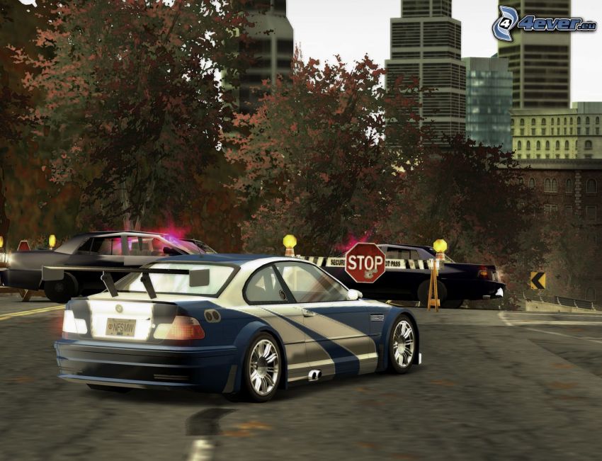 BMW M3 GTR, Need For Speed - Most Wanted