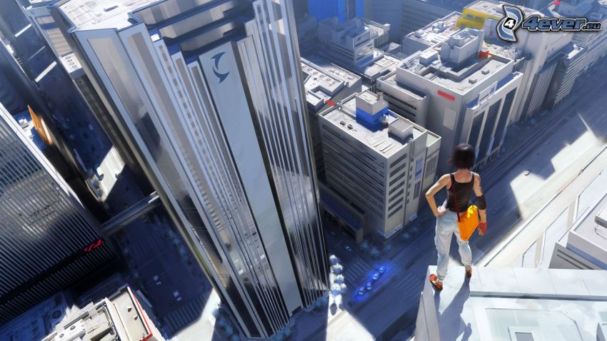 Mirrors Edge, EA, grattacielo