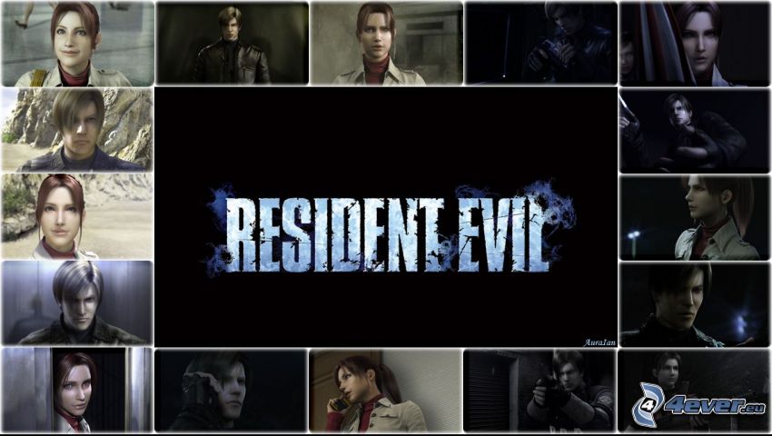Resident Evil, collage