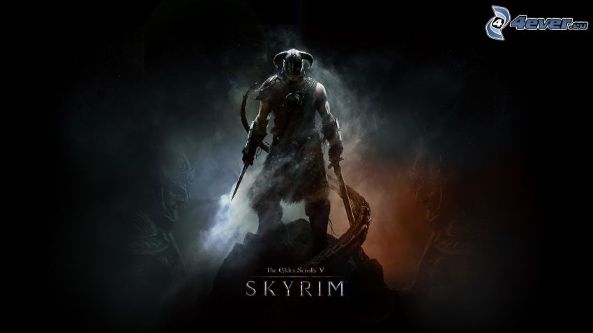 The Elder Scrolls Skyrim, guerriero scuro