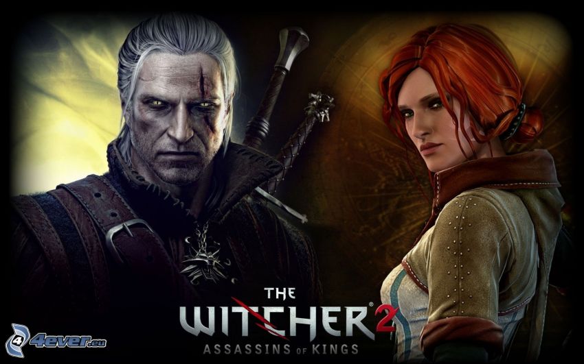 The Witcher 2: Assassins of Kings, guerriero, rosso