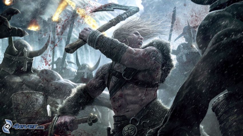 Viking: Battle for Asgard, guerriero