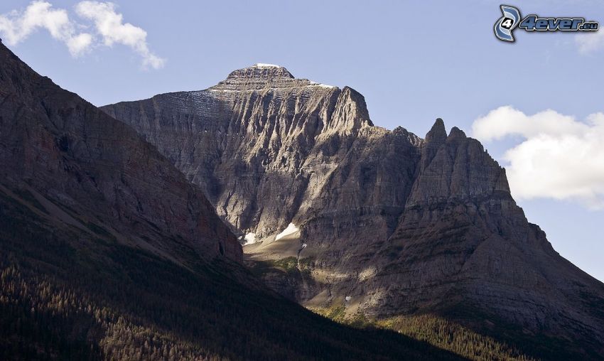 Chief Mountain, montagna rocciosa