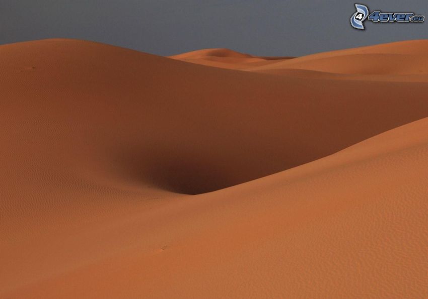 dune di sabbia, deserto