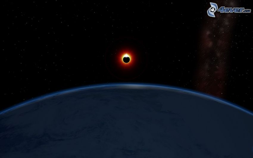 eclissi solare, pianeta Terra