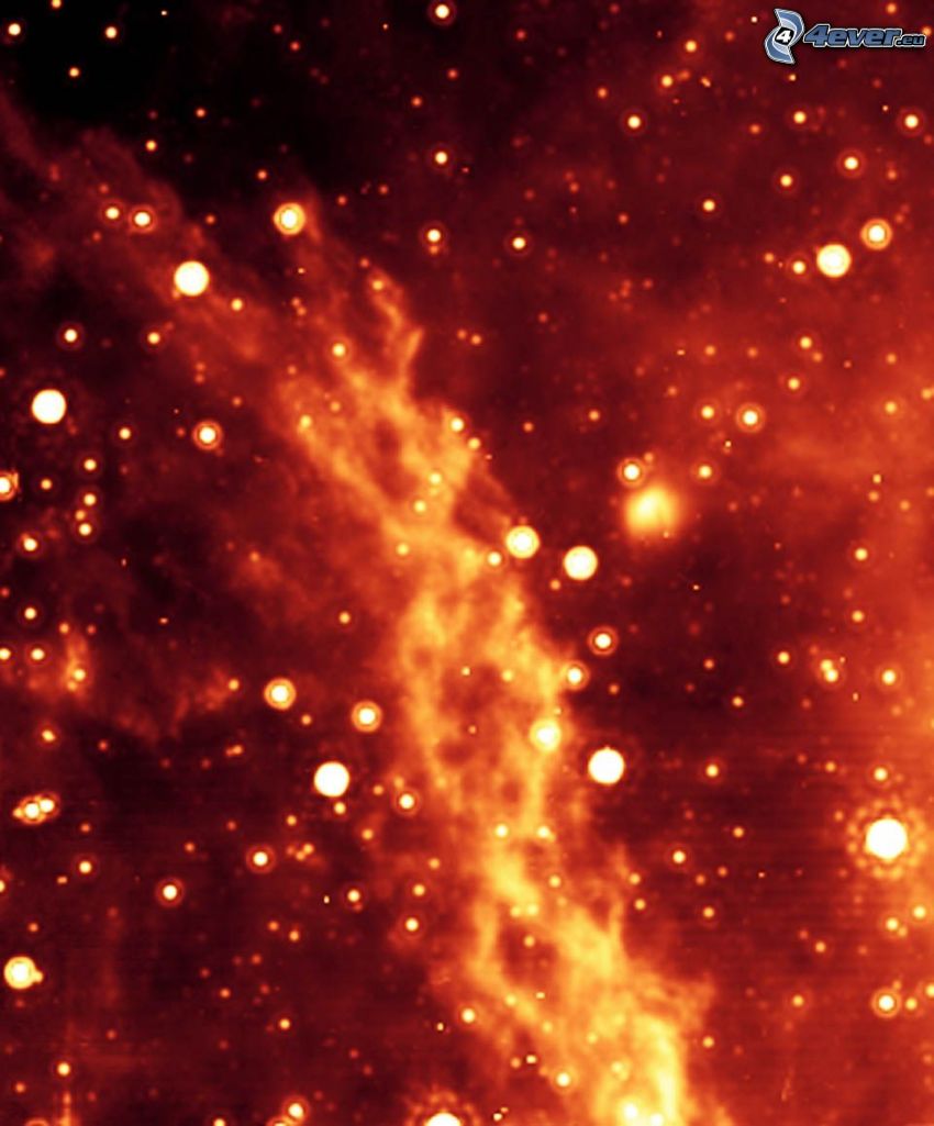 nebulosa Elica, stelle