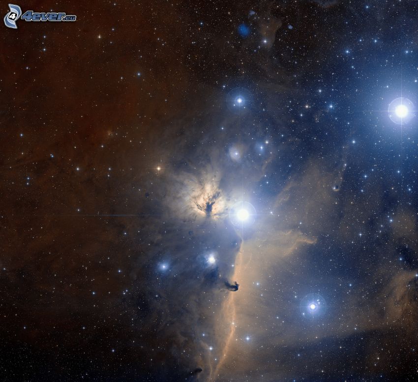 Nebulosa Testa di Cavallo, cielo stellato