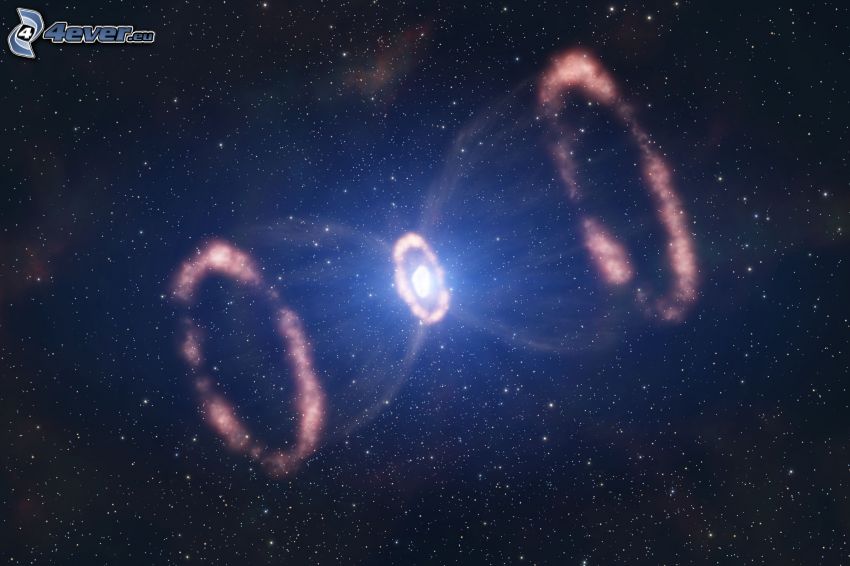 Supernova 1987A, stelle