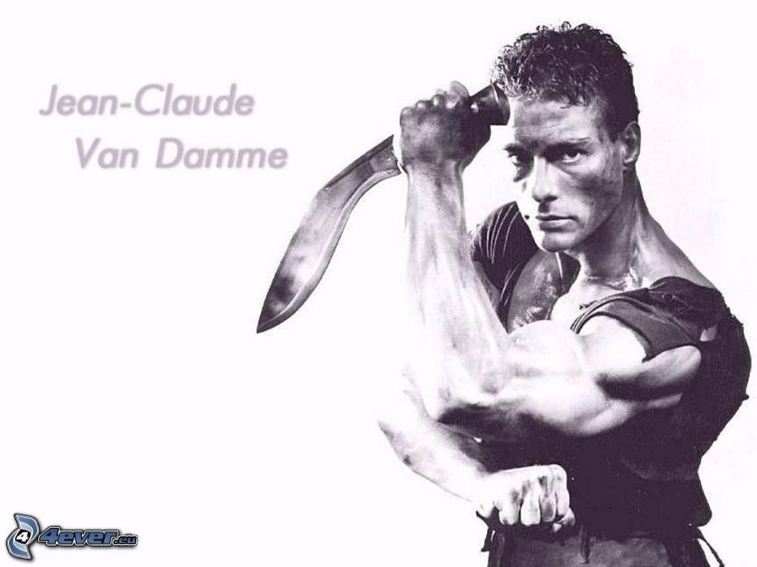 Jean-Claude Van Damme, muscoli, Arti marziali