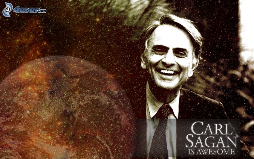 Carl Sagan, universo