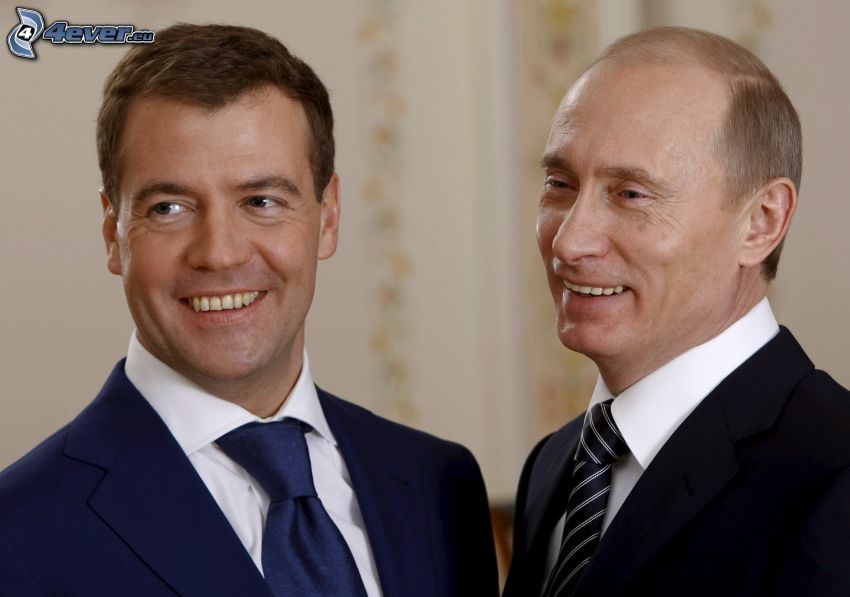Dmitrij Anatol'evič Medvedev, Vladimir Putin