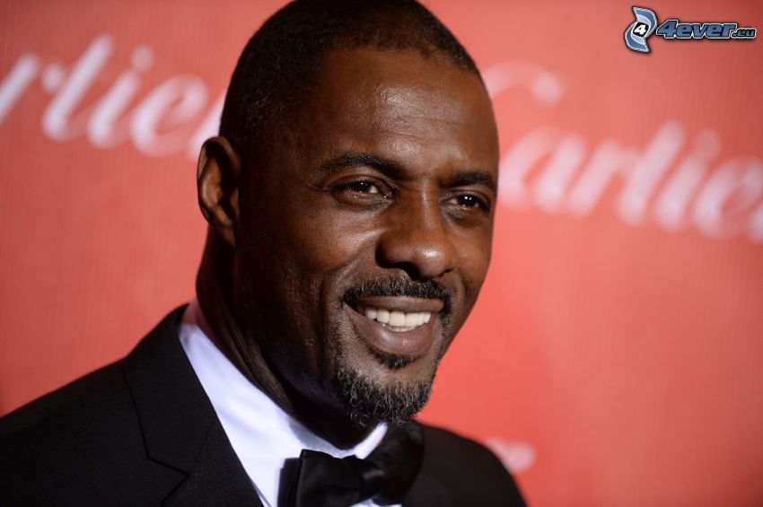 Idris Elba, sorriso