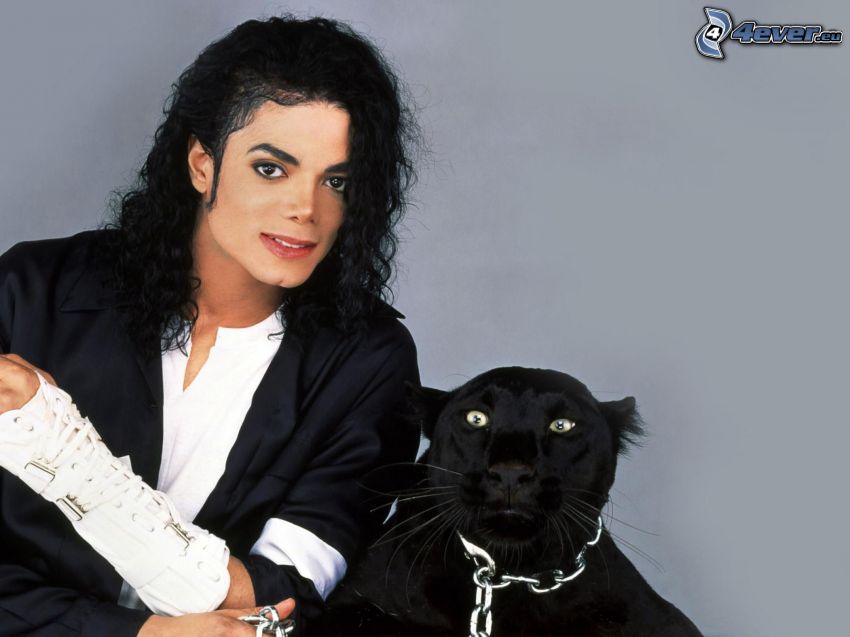 Michael Jackson, pantera nera