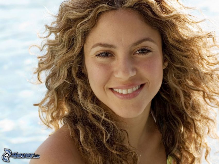 Shakira, sorriso