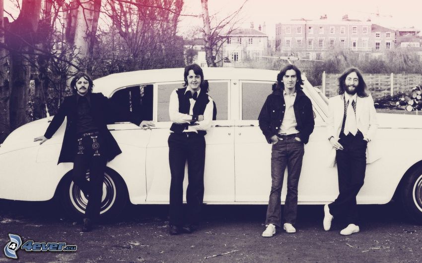 The Beatles, veicolo d'epoca