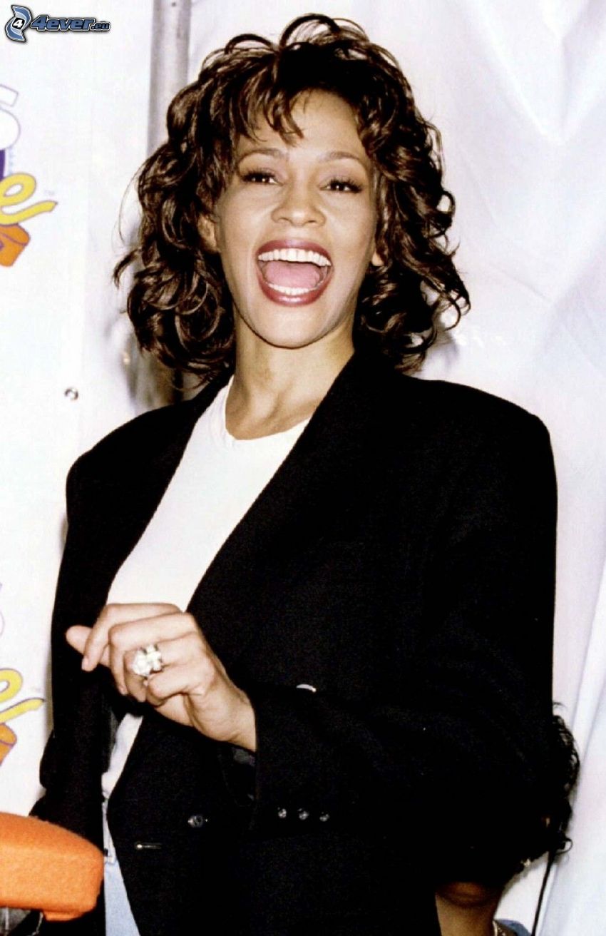 Whitney Houston, sorriso