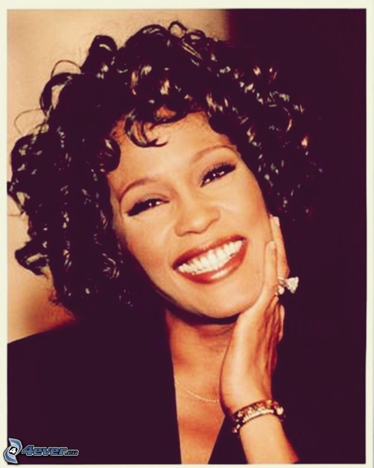 Whitney Houston, sorriso